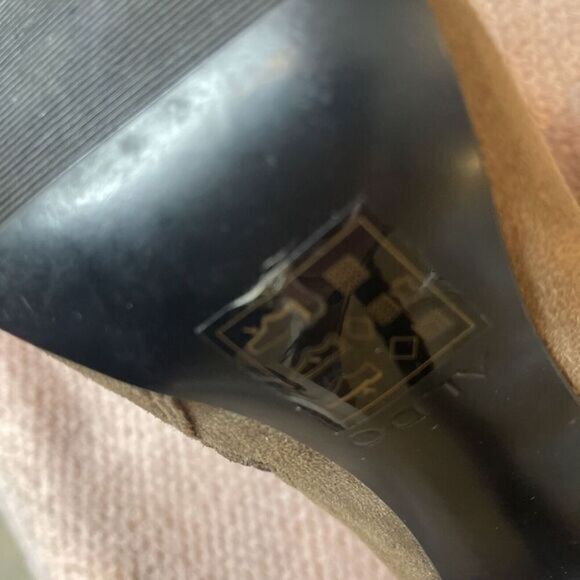 ALDO Asteille Over the Knee High Heel Boots Brown Suede Sexy Size Zipper Woman 9 - Picture 7 of 7